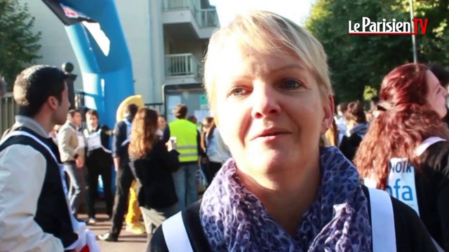 La course des garçons de café à Chantilly