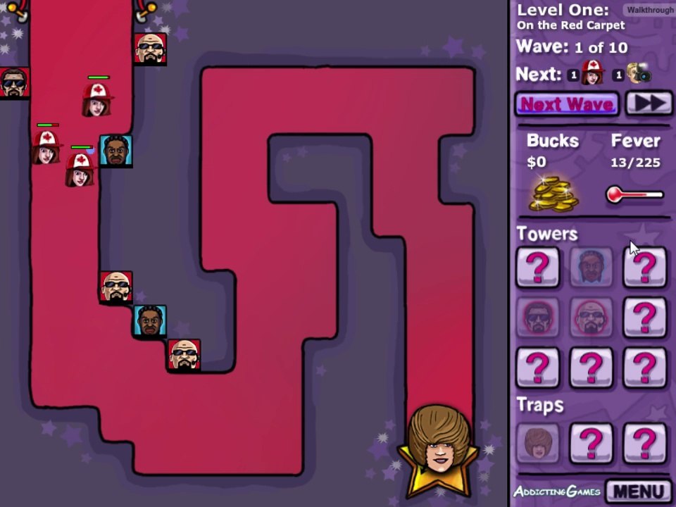 Justin Bieber Hair Defense Let's Play / PlayThrough / WalkThrough Part