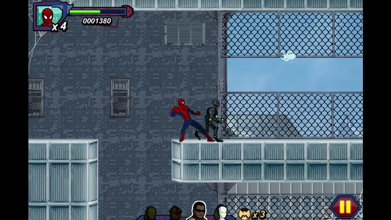 Ultimate Spider-Man Iron Spider Let's Play / PlayThrough / WalkThrough Part - Playing As Spider-Man