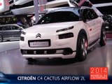 Le Citroën C4 Cactus Airflow 2L en direct du Mondial de l'Auto 2014