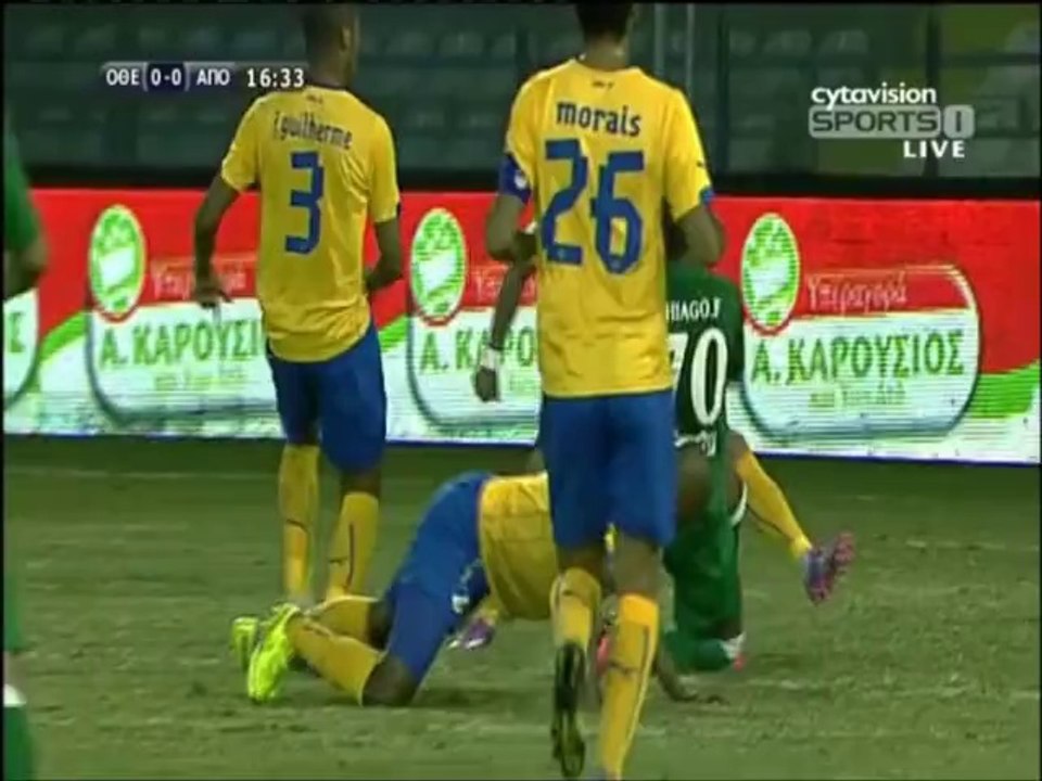 Οθέλλος-ΑΠΟΕΛ (Φάση Τιάγκο 17')