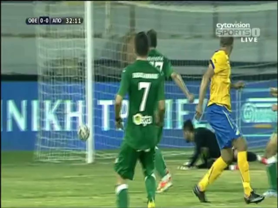 Οθέλλος-ΑΠΟΕΛ (Φάση Τζιμπούρ 32')