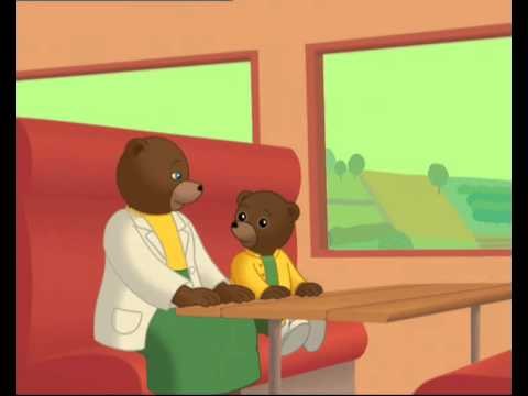 Apprends l'anglais avec Petit Ours Brun - Little Brown Bear takes the train