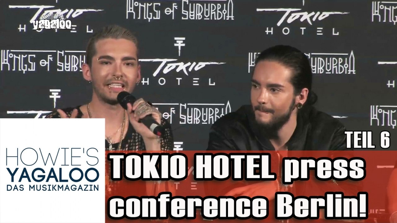 Tokio Hotel Pressekonferenz in Berlin - Teil 6