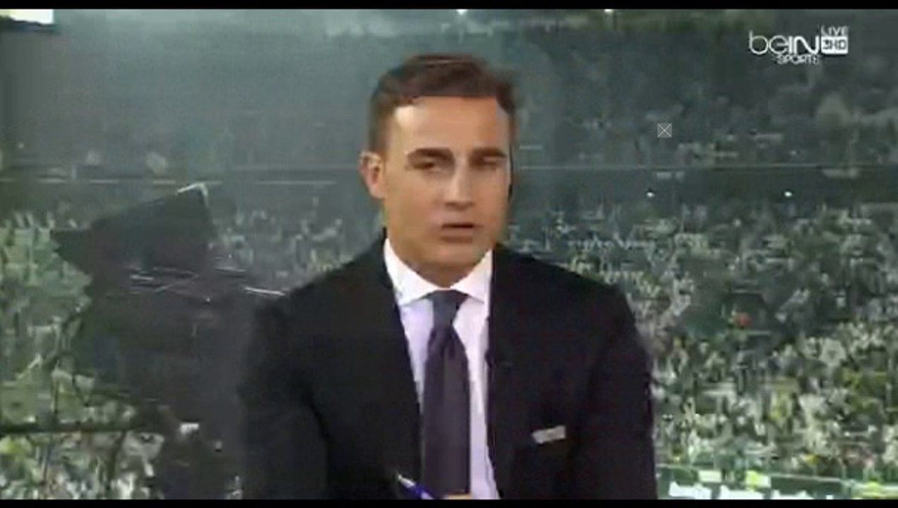 20141005　JUVExROMA bein sports でのオピニオニスタFABIOｻﾝ　