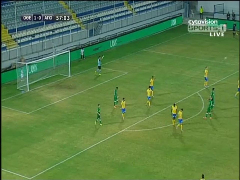 Οθέλλος-ΑΠΟΕΛ (Φάση Κχμαλάντζε 57')