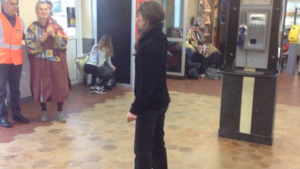 Danse contemporaine à la gare