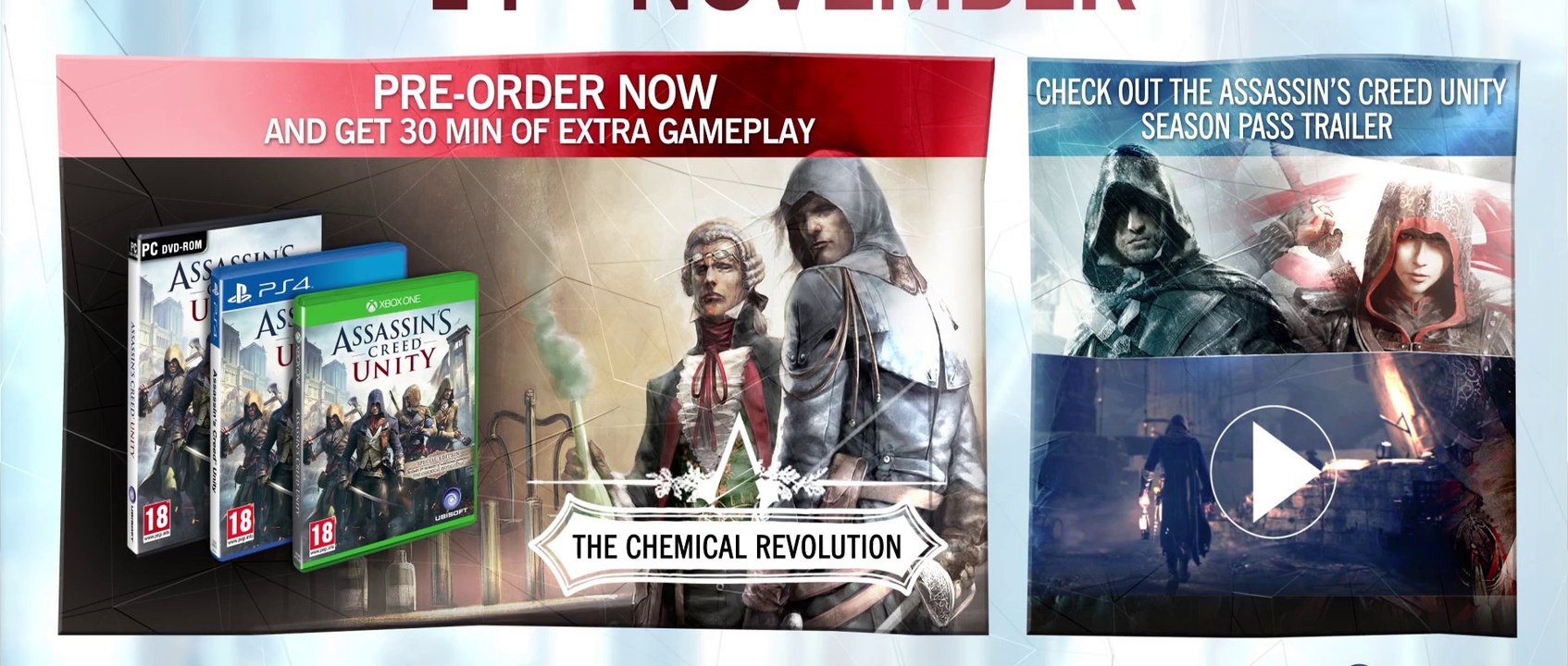 Assassin’s Creed Unity Story Trailer [UK]