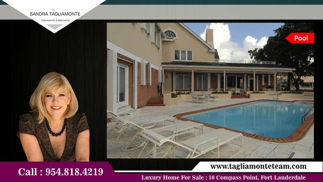 Incredible Waterfront Luxury Home Is For Sale 10 compass point Fort Lauderdale