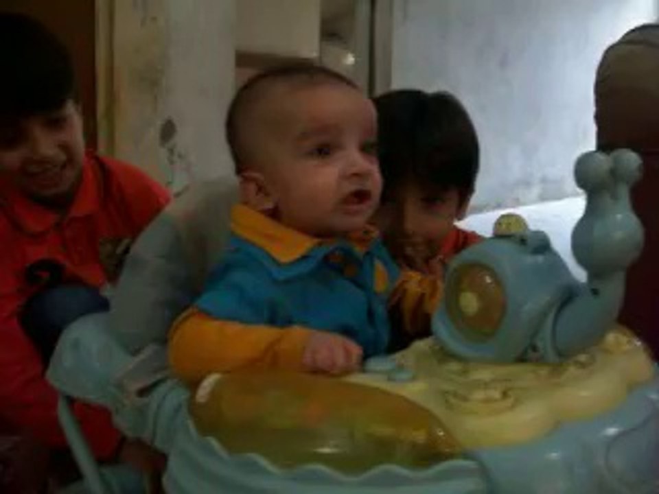 Babies making fun