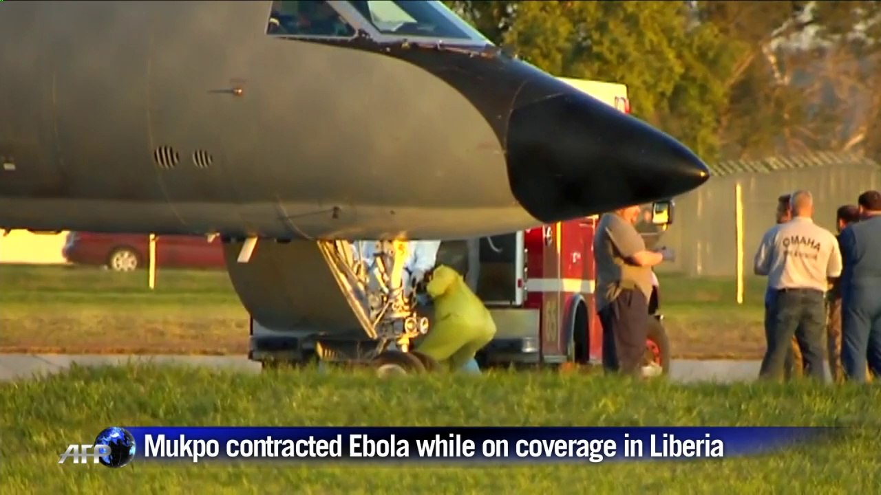 Cameraman with Ebola arrives in US for treatment
