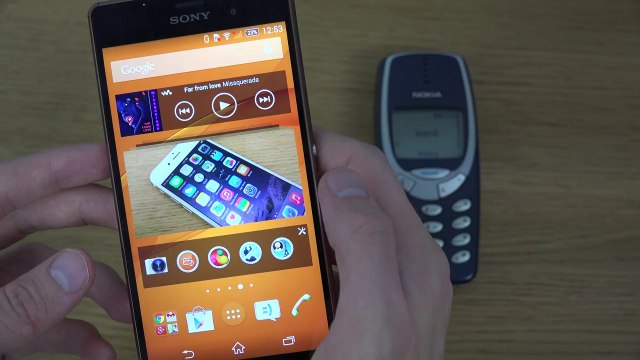 Sony Xperia Z3 vs. Nokia 3310 - Which Is Faster (4K)