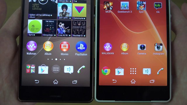 Sony Xperia Z3 vs. Sony Xperia Z2 - Review (4K)