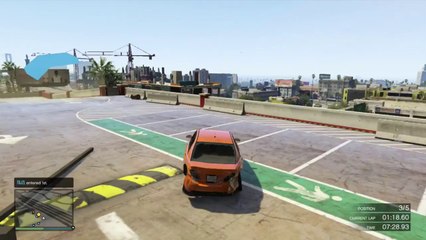 CAR PARK FROM HELL GTA 5 Funny Moments E314 (GTA V Online).
