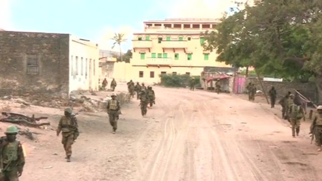 Somali, African troops retake former al Shabaab stronghold
