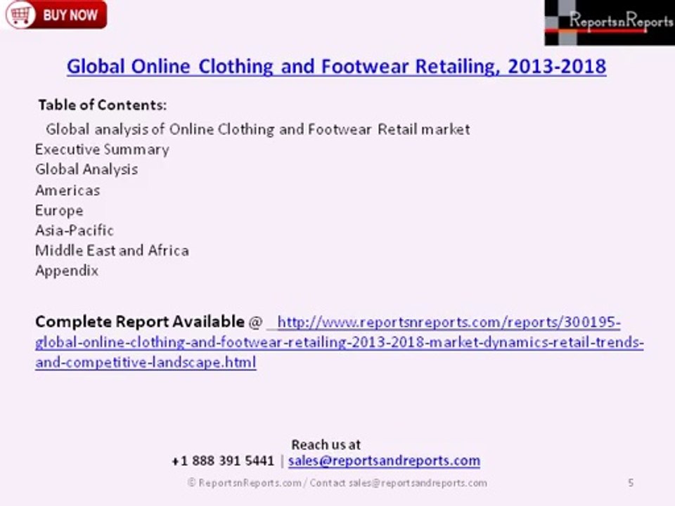 Global Online Clothing And Footwear Retail Industry Sales Is Forecast To Surpass US$300billion By 2018