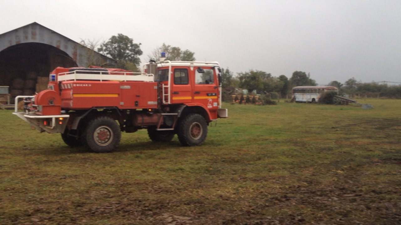 Fourrage en fumée à Fourches