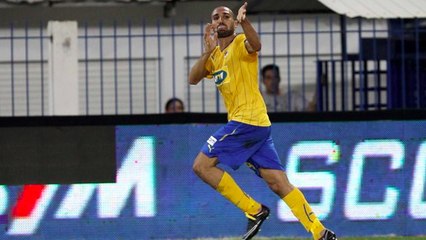 But de Djebbour avec l'APOEL contre Othellos Athienou