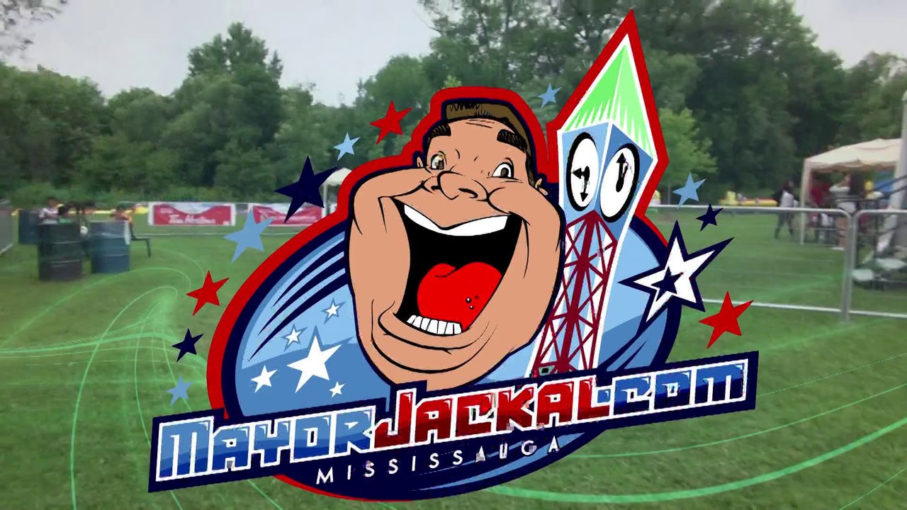 Kevin Jackal Johnston Mississauga Mayor Candidate Gives Speech at Lebenese Festival In Streetsville