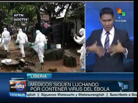 Médicos buscan frenar epidemia de ébola en Liberia