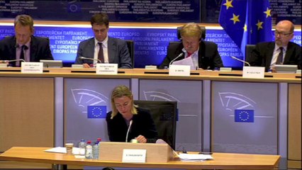 Intervention de Gilles Pargneaux lors de l'audition de Federica Mogherini à la Commission des Affaires Étrangères