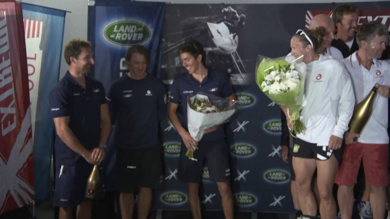 Larson's Alinghi wins in Nice