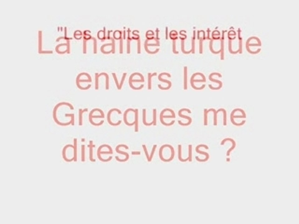 Contemplation ottomane !