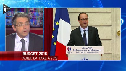 La taxe à 75%, c'est fini