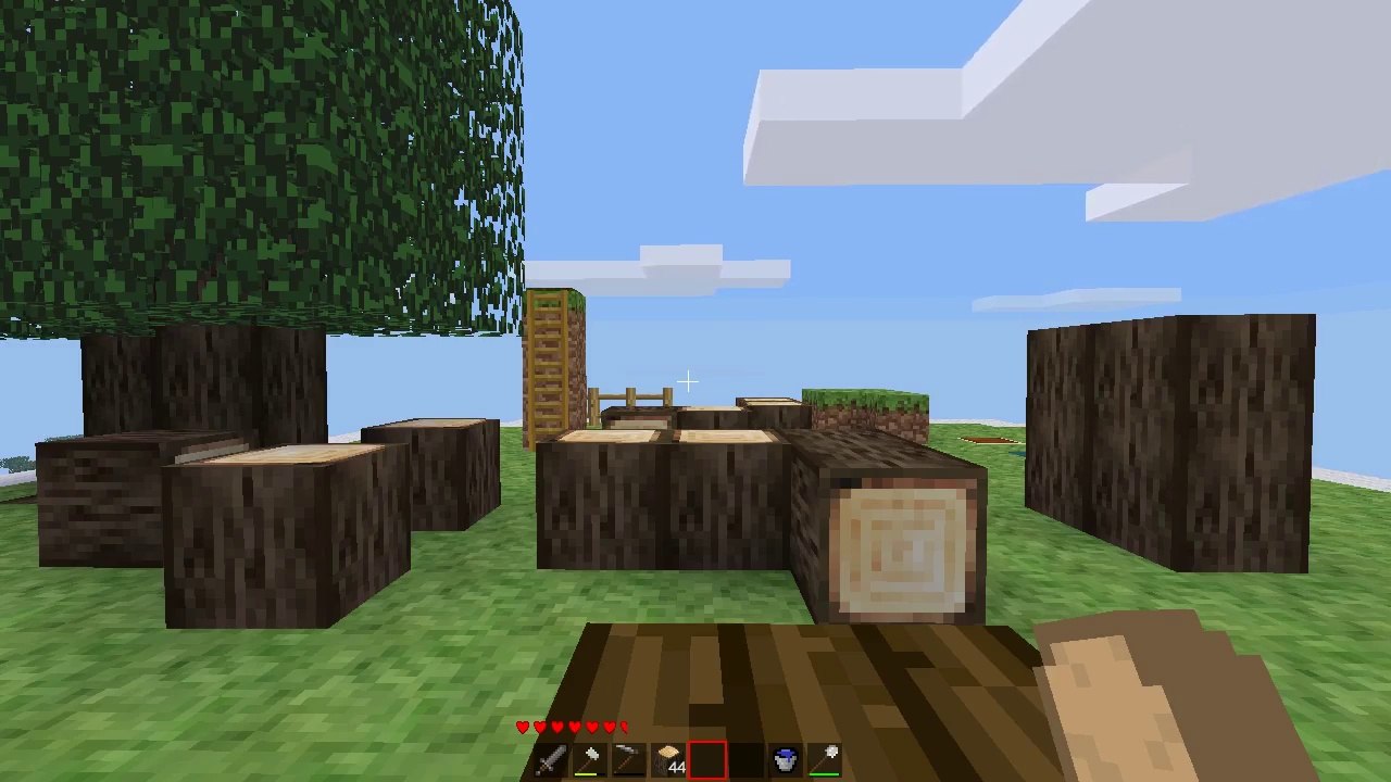 Ich spiele: Minetest #001 - Alte Karte, Neues Glück