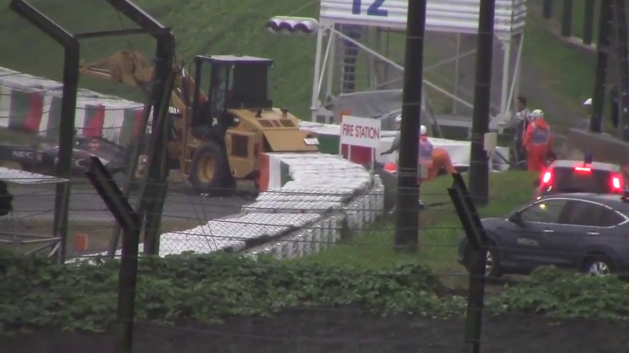 L'accident de Jules Bianchi au GP de Japon
