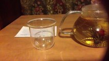 Tea Beyond Clear Glass Teapot Butterfly 710ml 24 Oz Non Drip with Infuser