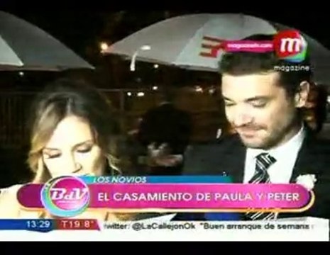 Pedro y Paula nota, imágenes y cuentan sobre el casamiento en BDV - 06 de Octubre