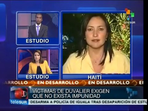 Víctimas de Duvalier en Haití continuarán demandas en su contra