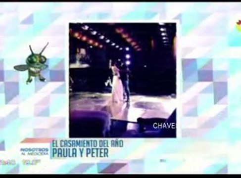 Pedro y Paula nota, imágenes y cuentan sobre el casamiento en Nosotros al Mediodía - 06 de Octubre