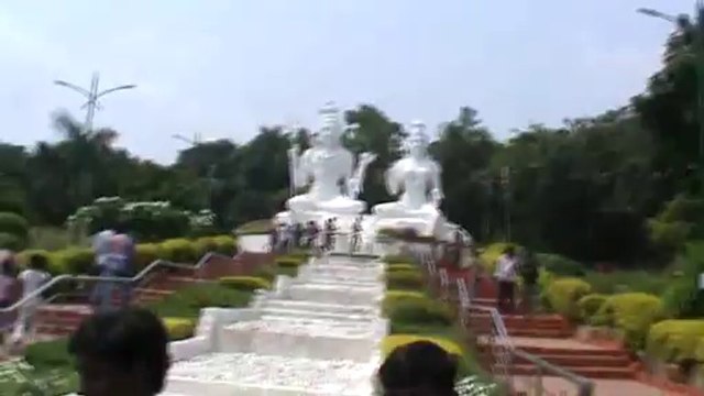 Huge Shiv Parvati at VUDA park Kailashgiri Mountain Vishakhapatnam Vizag SKMClasses Subhashish 2