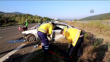 Cenazeye Giderken Kaza Yaptılar: 1 Ölü, 3 Yaralı