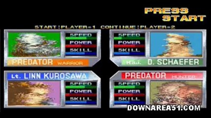 Alien Vs Predator Arcade Gameplay Intro