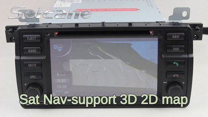 Radio Removal for BMW M3 Multifunctional Autoradio with Rearview Ipod TV MP3