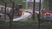Les images du crash du pilote F1 Jules Bianchi au Grand Prix du Japon