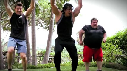 Funny Workout Video - Tony Horton VS Mike Chang