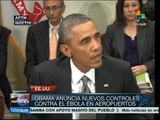 EE.UU.: Obama anuncia nuevos controles contra el ébola en aeropuertos