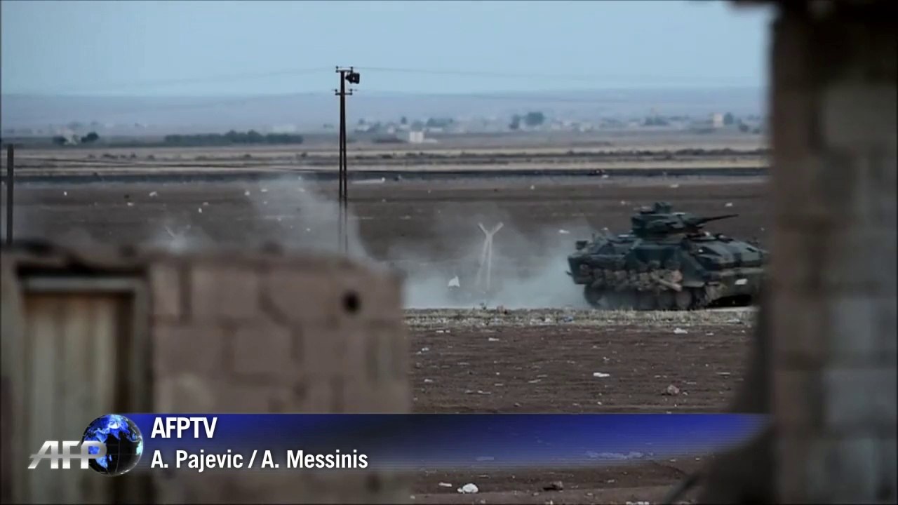 IS-Dschihadisten rücken in Kobane vor