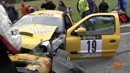 Rallye - Petit miracle en Italie avec une voiture qui évite les spectateurs de très peu