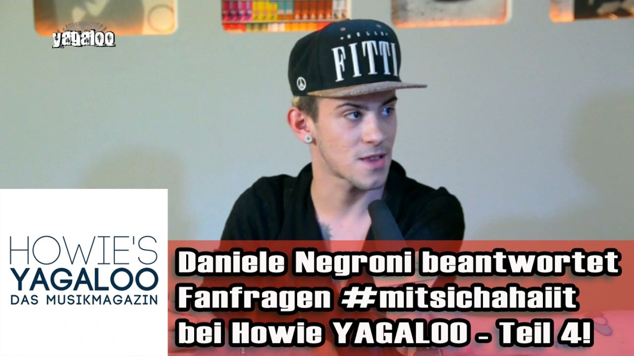 Daniele Negroni beantwortet mehr Fanfragen - Teil 4