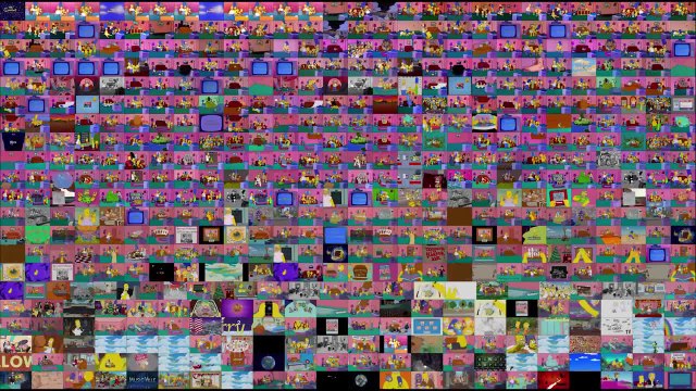 Tous les Couch Gag des Simpson en même temps