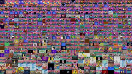 Tous les Couch Gag des Simpson en même temps