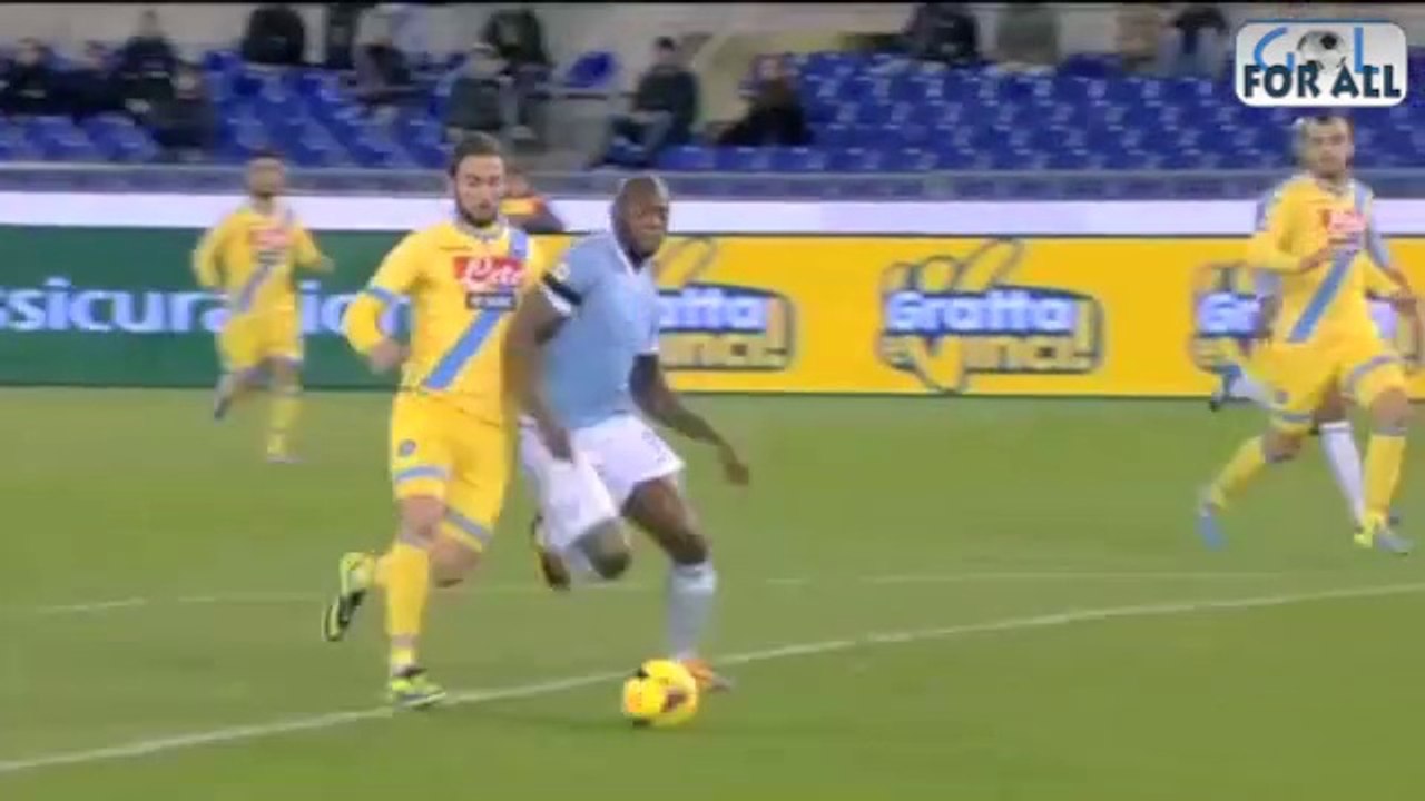Lazio Napoli 2-4 serie A 2013-2014 (EFFETTO STADIO)