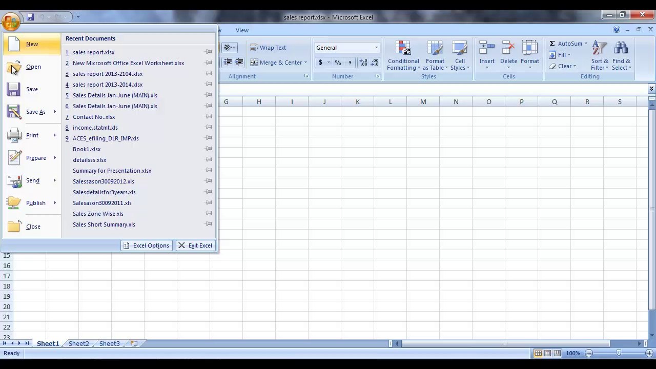 How To Keep an password in an  Excel sheet 2007
