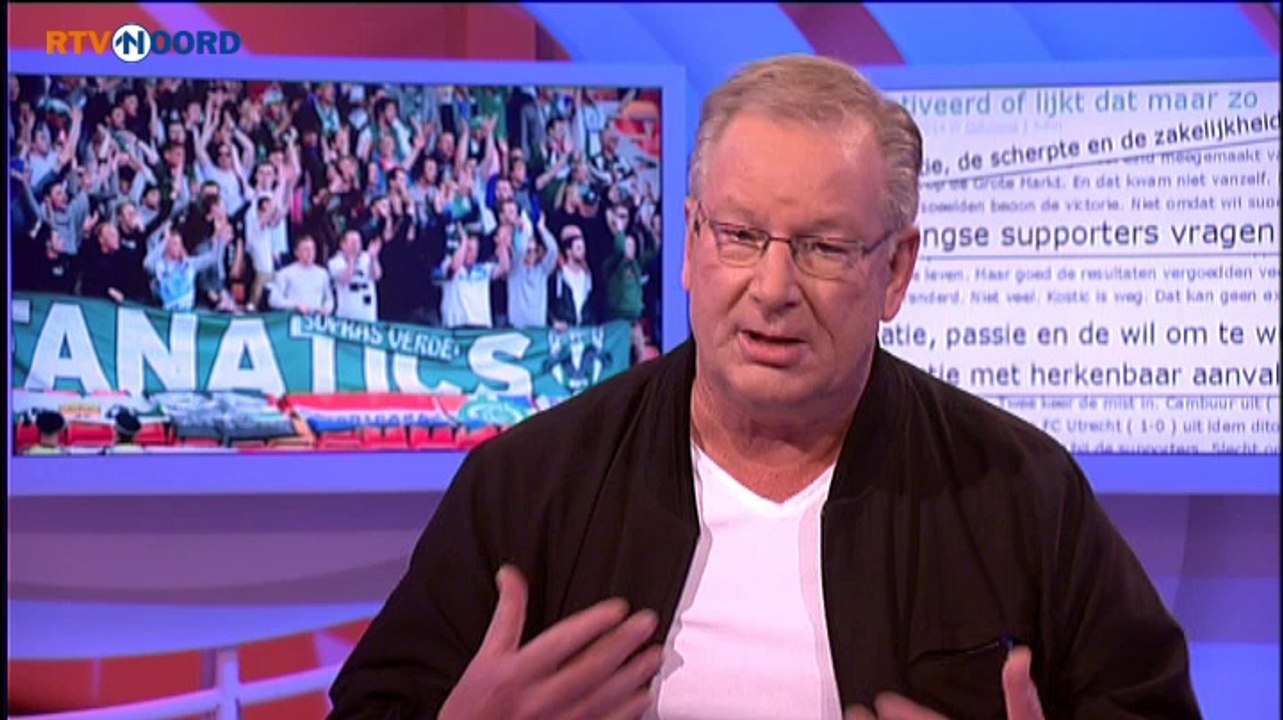 Studiogesprek: FC Groningen supporter - RTV Noord