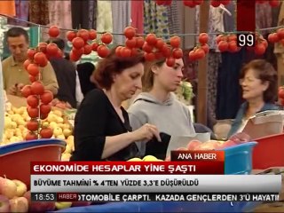 EKONOMİDE HESAPLAR YİNE ŞAŞTI